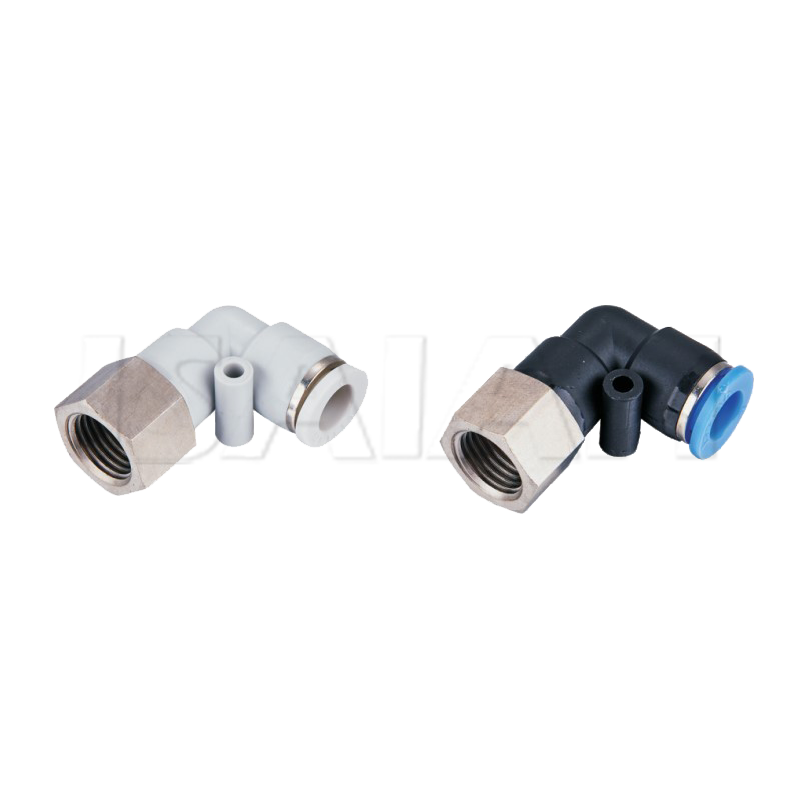 Low Price Pneumatic Parts Quick Connector Female Thread Elbow Tube Air Fitting