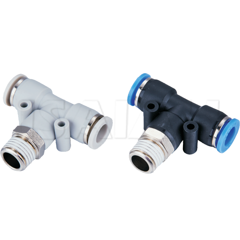 Low Price Quick Connector Pneumatic Go Straight NPT Thread Air Fittings