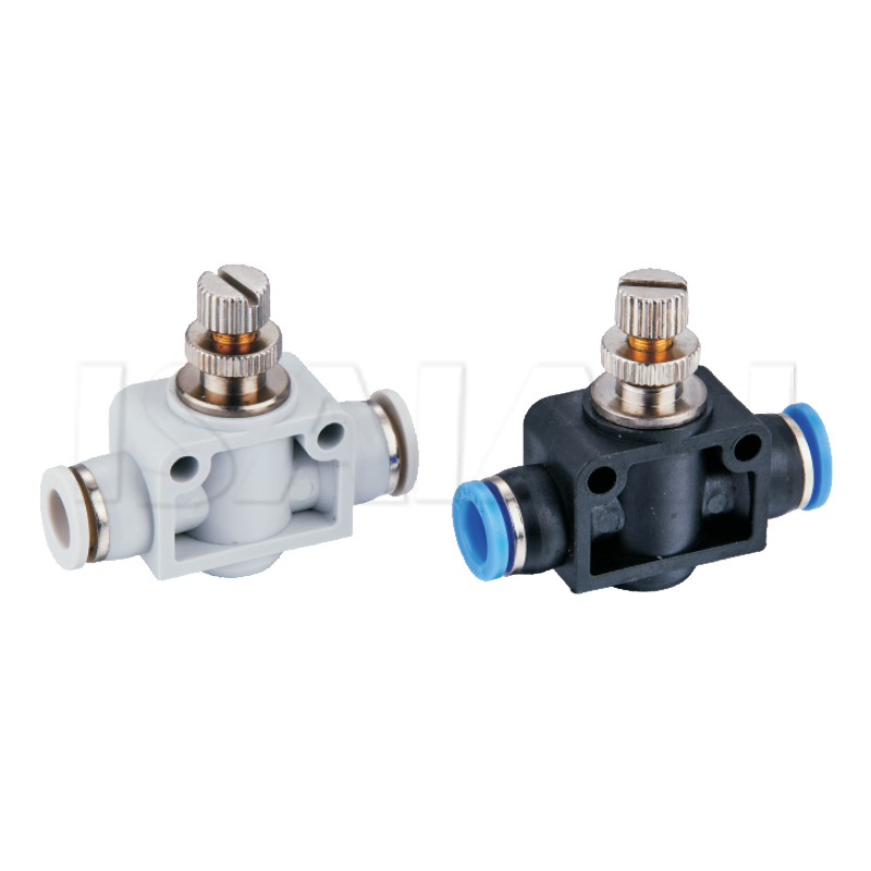 Made in China Throttle Valve Plastic Air Flow Speed Control Pipeline Valves
