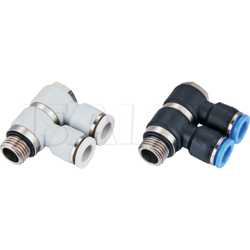 Pneumatic High Quality Two Series Right Angle Air Fitting