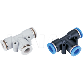 Pneumatic Quick Connecting Part Plastic Three Way 5/32,5/16,3/16,3/8,1/4,1/2 Air Fitting