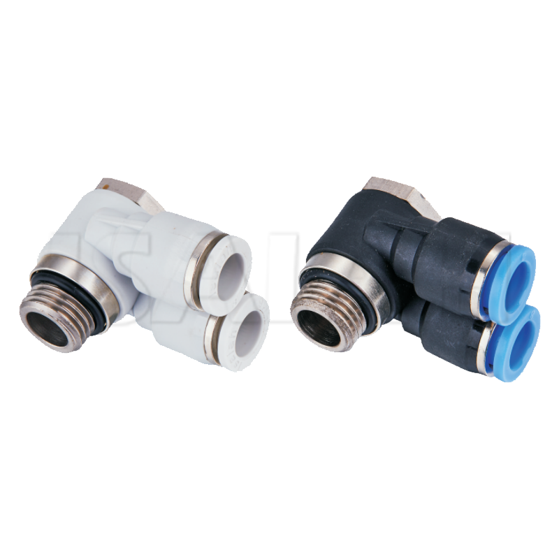Sang-A Type Double Nipple Male with Internal Hexagon Male One Touch Tube Pneumatic Fittings