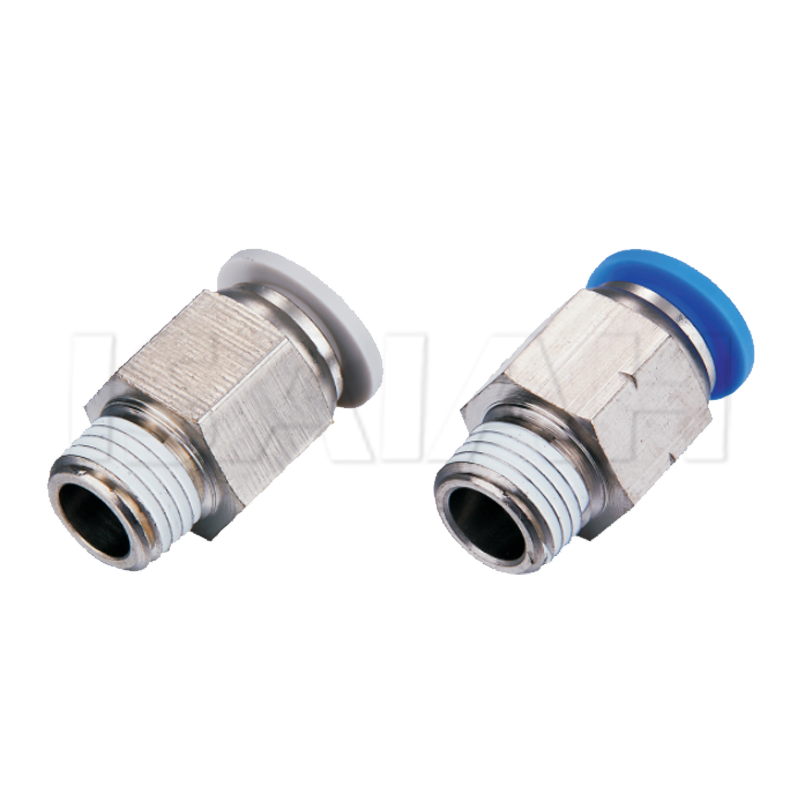Wholesale Price Air Connector One Tube PC NPT Thread Pneumatic Fittings From China